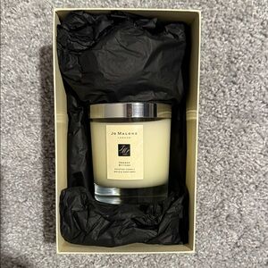 Jo Malone Cream and Black Scented Candle